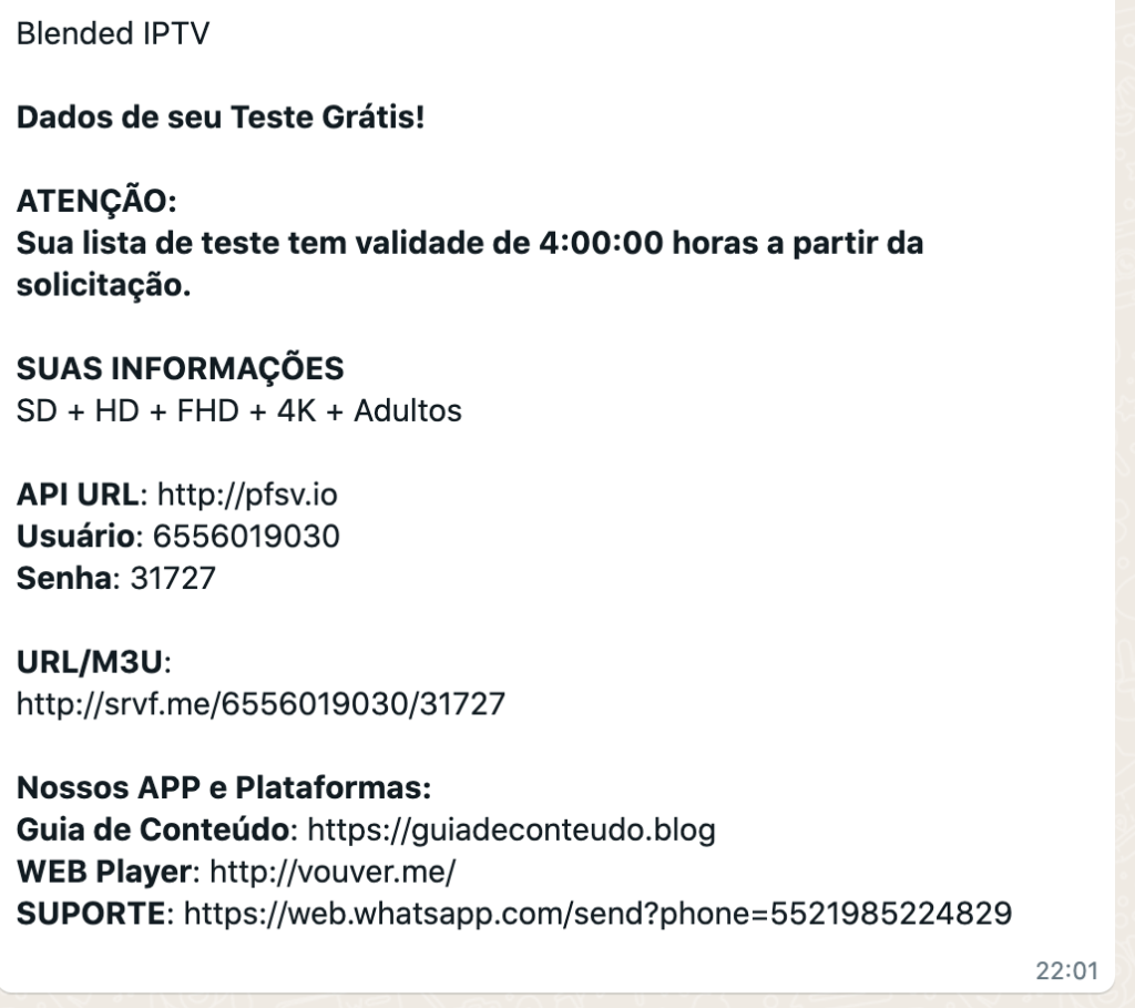 Teste IPTV 6 Horas: Libere Todos Os Canais Online em Menos de 5